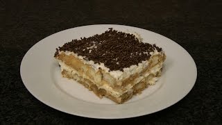 Tiramisu recept  eenvoudig en lekker [upl. by Zorah586]