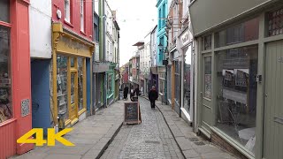 Folkestone Walk Town Centre amp Harbour【4K】 [upl. by Ahsirak]