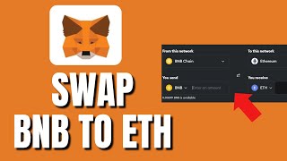 How To SwapSwitch BNB To ETH On Metamask ChangeConvert BNB To ETH On Metamask Switch amp Exchange [upl. by Grissel818]