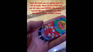 DOUBLE DECK BLACKJACK 60 CHALLENGE HORSESHOE TUNICA [upl. by Gareth]