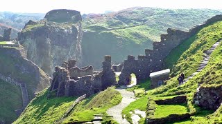 Tintagel Castle in Cornwall  The Land of King Arthur  Silence TV [upl. by Aneetsyrk]