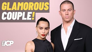 Zoe Kravitz fiancé Channing Tatum shine at ‘Blink Twice’ premiere [upl. by Devland]