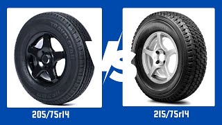 Tire Size 20575r14 vs 21575r14 [upl. by Loy315]