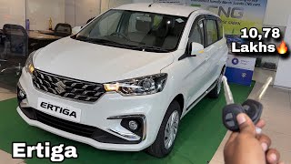 New Maruti Ertiga VXi Model 2025 Ertiga Full details price Features amp Mileage Suzuki Ertiga Review [upl. by Nagyam371]