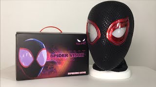 Spiderman Bros UNBOXING Spiderman Across The Spiderverse Mechanical Mask [upl. by Jeffery]