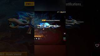 Free fire New AZURE STORMBRINGER 🔥🔥 freefire shorts [upl. by Nayllij]