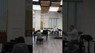 Yijie Shi  Rossini Stabat Mater quotcujus animamquot rehearsal 石倚洁 圣母悼歌 [upl. by Acceb633]