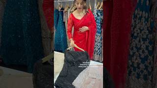 Stitched blouse  saree at Tarangg Hyderabad [upl. by Aretak]