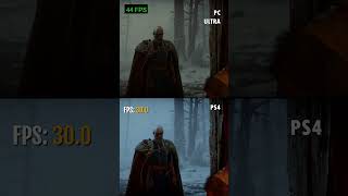 PS4 looks good vs ULTRA PC  God of War Ragnarök [upl. by Martyn]