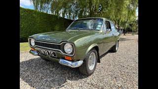 Mk1 Escort Twin Cam 1971 The best youll find [upl. by Delmer]