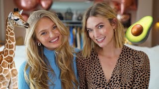 Questions For Karlie Featuring Romee Strijd  Karlie Kloss [upl. by Pozzy]