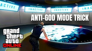 Troll GOD MODE Users With this Simple ORBITAL CANNON Trick  GTA Online [upl. by Frechette]