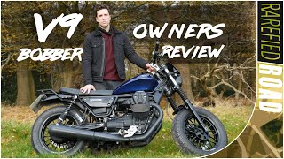 Moto Guzzi V9 Bobber Owners Review [upl. by Ganny]