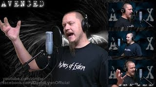 Avenged Sevenfold A7X  Hail To The King  Vocal Cover by David Lyon with Lyrics [upl. by Arela]