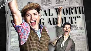 J14 Video Disneys Newsies on Broadway [upl. by Nanah]