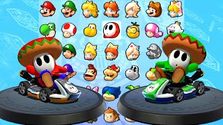 Mario Kart 8 Deluxe  Sombrero Guy in Bell Cup and Flower Cup The Best Racing Game Nintendo Switch [upl. by Tteltrab830]