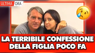 Roberto Mancini in lacrime la sua reazione alla terribile confessione della figlia Camilla [upl. by Gorman879]