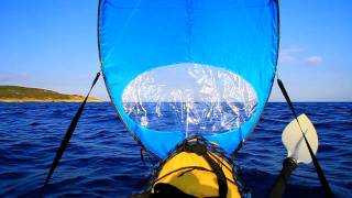 Voile Bic Kayak sur Belouga Plasmor Caugek [upl. by Ennagem]