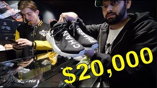 HYPEBEAST GOES SHOPPING IN LONDON 20000 SNEAKERS [upl. by Wall]