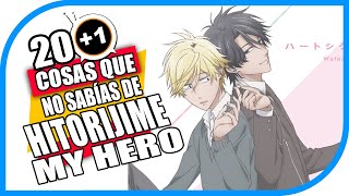 201 Cosas Que No Sabias De Hitorijime My Hero [upl. by Arras]