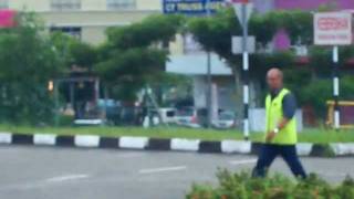 Malaysia Class B Motorcycle License Test MOV [upl. by Amarette573]