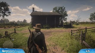 Red Dead Redemption 2  5 Shack Locations  Required for 100 Completion RDR2 [upl. by Natanoy]