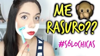 SOY NIÑA Y ME RASURO  MI EXPERIENCIA CON LA DEPILACIÓN FACIAL  MARIEBELLECOSMETICS [upl. by Regdor13]