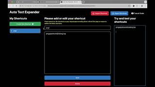 Auto Text Expander  Text Shortcuts amp Snippets 2024 [upl. by Laeria]