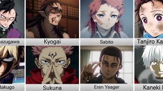 Characters With The Same Kimetsu No Yaibe Voice Actors [upl. by Zimmerman694]