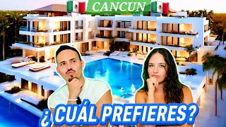 3 Apartamentos de LUJO en CANCUN 🇲🇽 muy EXCLUSIVOS 🤯 con vistas INCREIBLES 🤩 [upl. by Roselba]