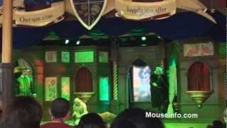 Tangled Storytelling at Royal Theatre in Fantasy Faire Disneyland [upl. by Iz334]