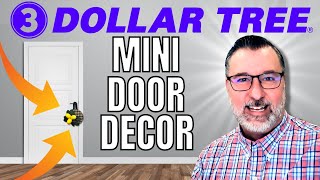 Dollar Tree Mini Wreaths  Easy DIY  Easy Door Decor  wreath [upl. by Aer]