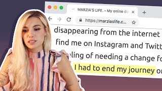 Marzia Felt Like A Fraud Doesnt Want To Be Only quotPewDiePies Girlfriendquot [upl. by Nnhoj]