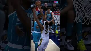 Brandon Millers Rimless Dunk Stuns vs Pacers [upl. by Nomead]