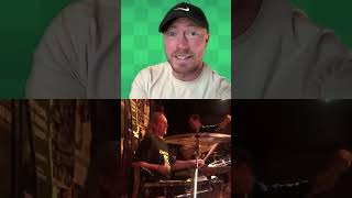 Amazing Drum Solo From Danny Carey Tool shorts reaction [upl. by Yldarb]