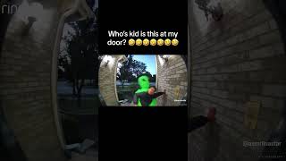 KID caught on Doorbell CAMERA 🤣🤣🤣 [upl. by Juxon]