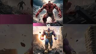 Colossal Titan vs Thanos vs Godzilla Titanoboa wolf Hellboy  Hulk [upl. by Anailli239]