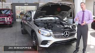 The 2019 MercedesBenz GLC 300 Coupe Review  Walkaround [upl. by Dael]