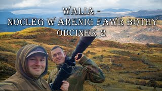 Walia  Nocleg w Arenig Fawr Bothy hiking wales [upl. by Yebot]