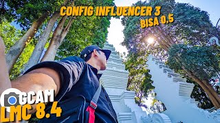 Config Influencer 3 😎 Gcam Lmc 84 R18 Suppot Lensa Ultrawide 05 Dan Video Stabilizer [upl. by Niltyak321]