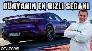 1108hp🔥Porsche Taycan Turbo GT Weissach  0100 22s  Dünyada ilk  Otoparkcom [upl. by Duahsar503]