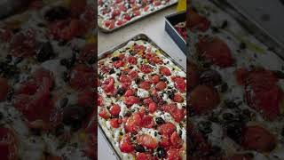 🍅 Ricetta FOCACCIA BARESE multicereali 37h di lievitazione [upl. by Akkeber]