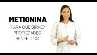 l metionina metionina para que sirve metionina propiedades y beneficios [upl. by Raffo]