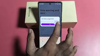 How To Set Data Limit in Moto Edge 50 Neo 5G  Moto me Data limit Kaise lagaye [upl. by Ostap]