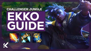 Challenger Ekko Beginner Jungle Guide You Need for Season 14 [upl. by Aneri]