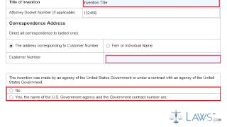 Provisional Application for Patent Cover Sheet SB16 [upl. by Amihsat]