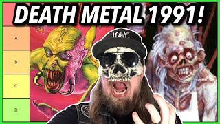 DEATH METAL Albums RANKED From 1991 Morbid Angel to Cannibal Corpse [upl. by Shaia]