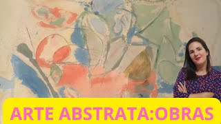 ARTE ABSTRATA OBRAS E EXEMPLOS [upl. by Aneev]