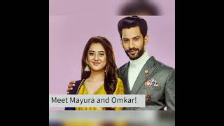 Mayura and Omkar in quotPinjara Khubsurati Kaquot Colours Tv Mayukar Photos Collection  Whatsapp Status [upl. by Eitsyrk]