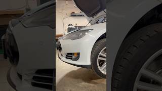 Tesla Model S Motor Failure tesla carrepair [upl. by Notgnilra]